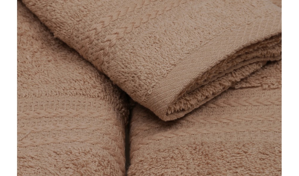 Set prosoape (3 bucati), Rainbow - Beige