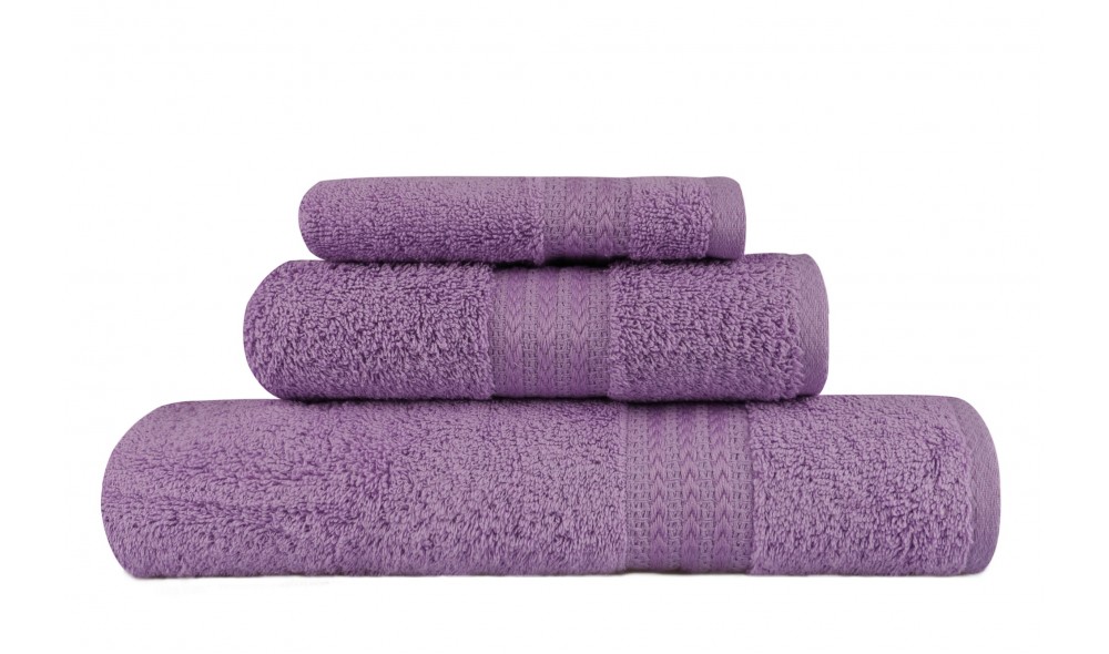 Set prosoape (3 bucati), Rainbow - Lilac