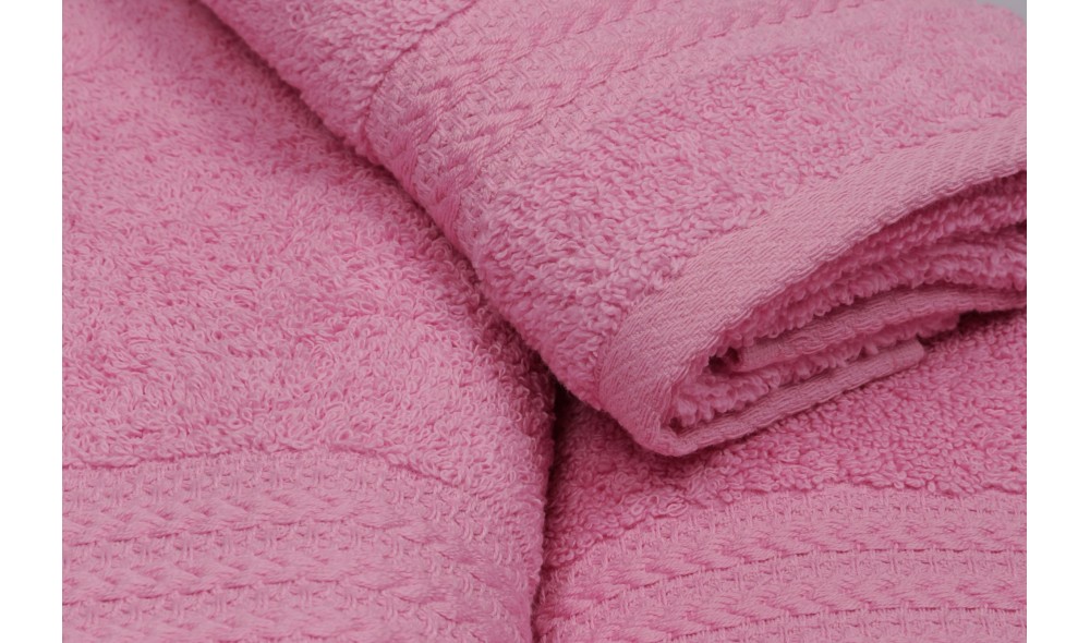 Set prosoape (3 bucati), Rainbow - Pink