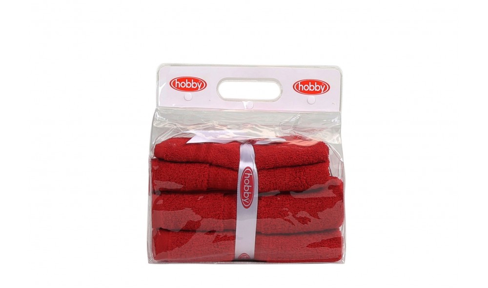 Set prosoape (3 bucati), Rainbow - Red