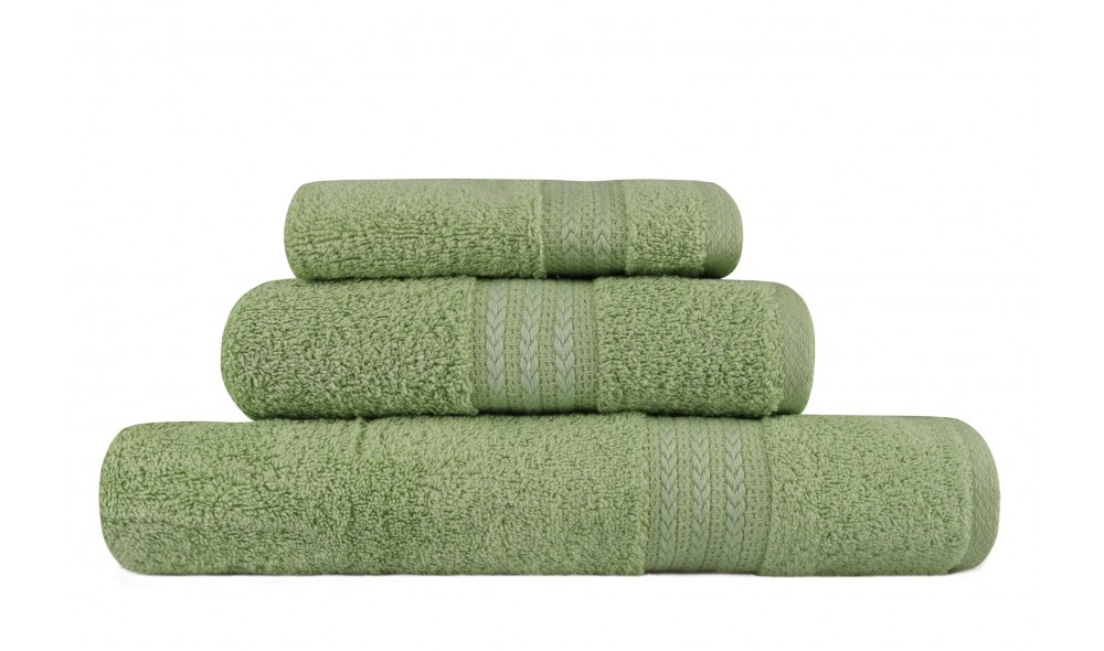Set prosoape (3 bucati), Rainbow - Green
