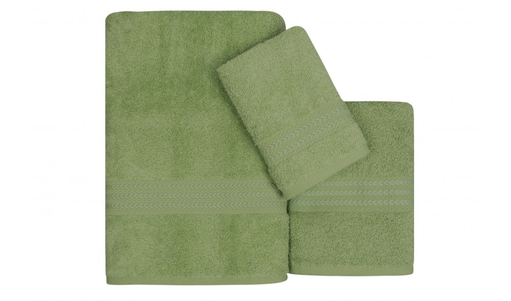 Set prosoape (3 bucati), Rainbow - Green