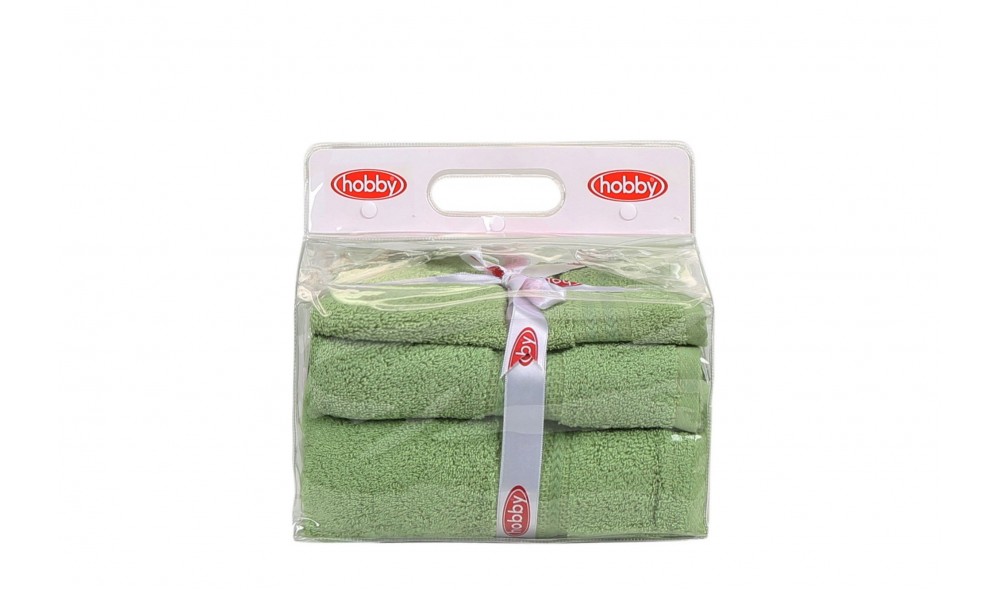 Set prosoape (3 bucati), Rainbow - Green