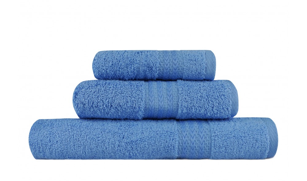 Set prosoape (3 bucati), Rainbow - Blue