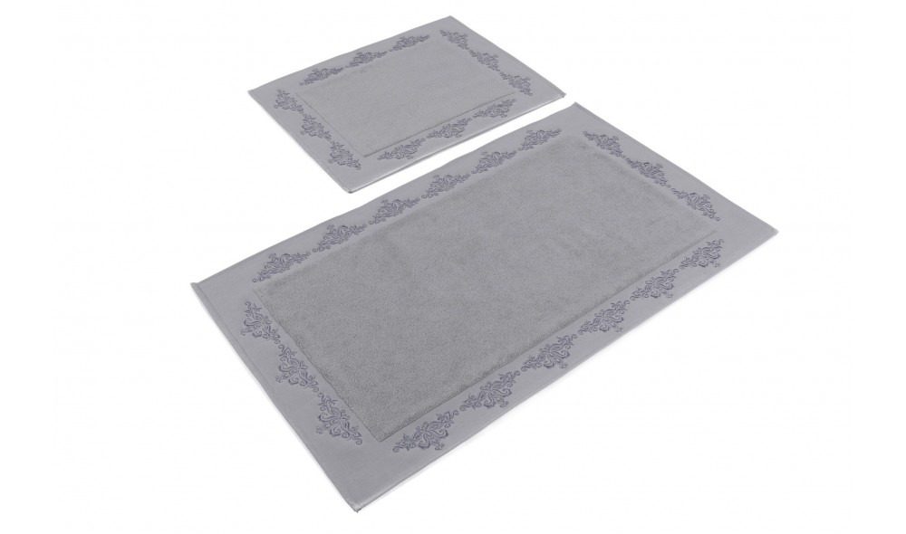 Set covoras de baie (2 piese), Sapphire - Grey