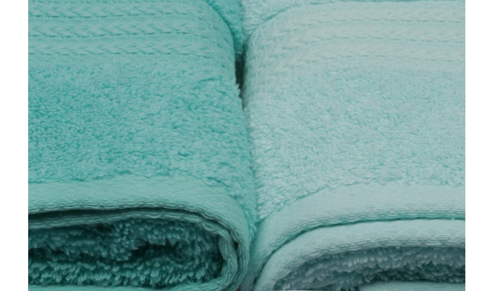 Set prosop de maini (4 piese), Rainbow - Water Green