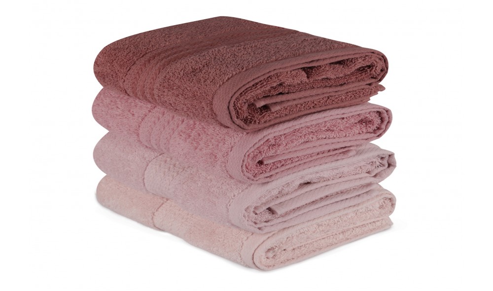 Set prosop de maini (4 piese), Rainbow - Powder