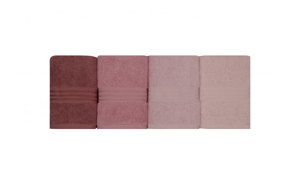 Set prosop de maini (4 piese), Rainbow - Powder