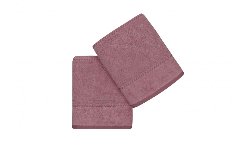 Set prosop de maini (2 piese), Sultan - Rose