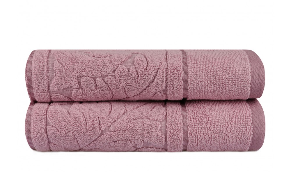 Set prosop de maini (2 piese), Sultan - Rose