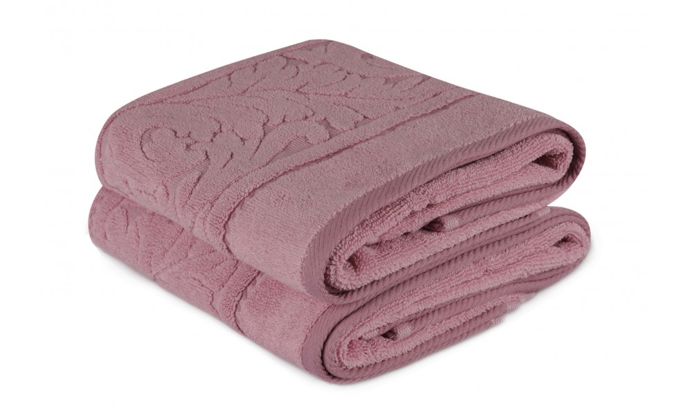 Set prosop de maini (2 piese), Sultan - Rose