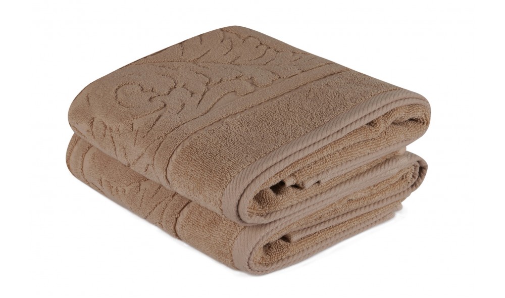 Set prosop de maini (2 piese), Sultan - Beige