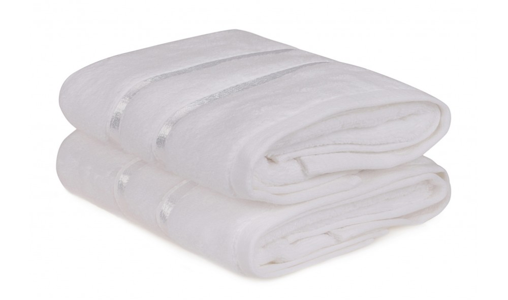Set prosop de maini (2 piese), Dolce - White