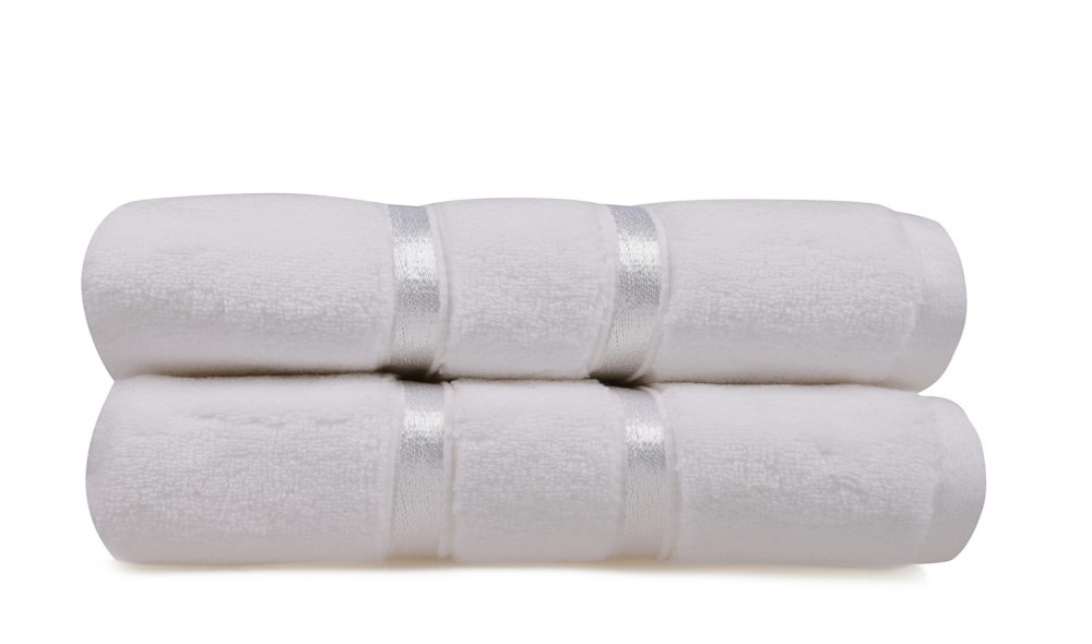 Set prosop de maini (2 piese), Dolce - White