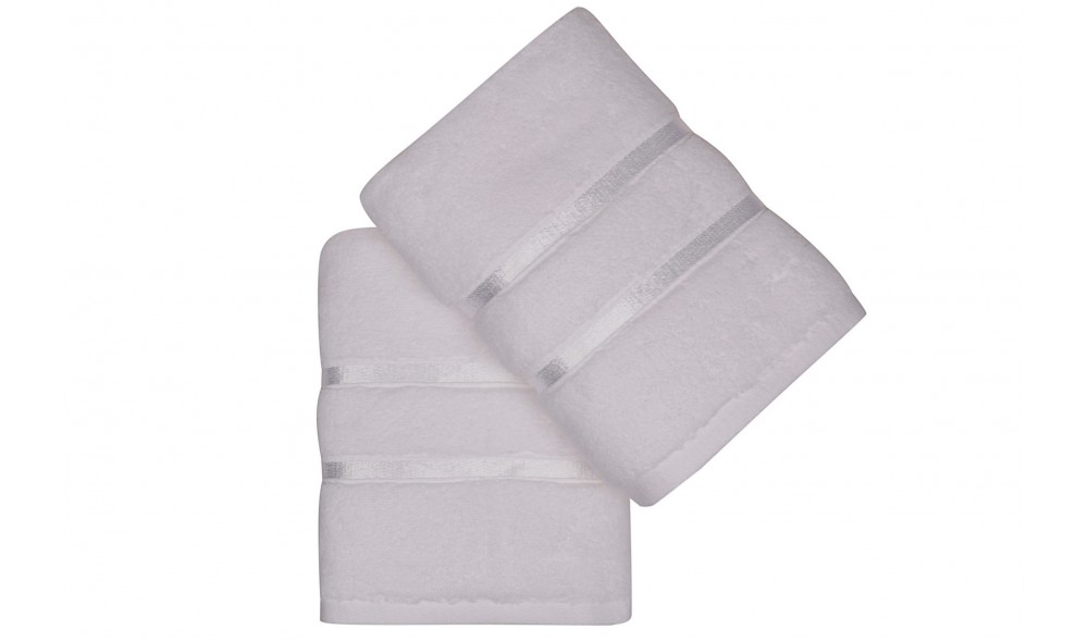 Set prosop de maini (2 piese), Dolce - White