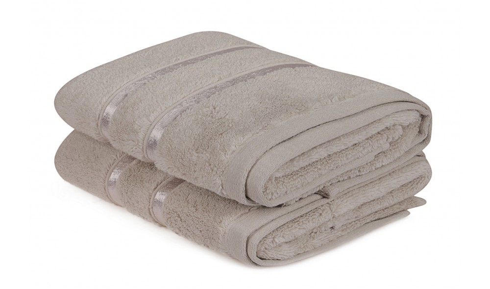 Set prosop de maini (2 piese), Dolce - Light Brown