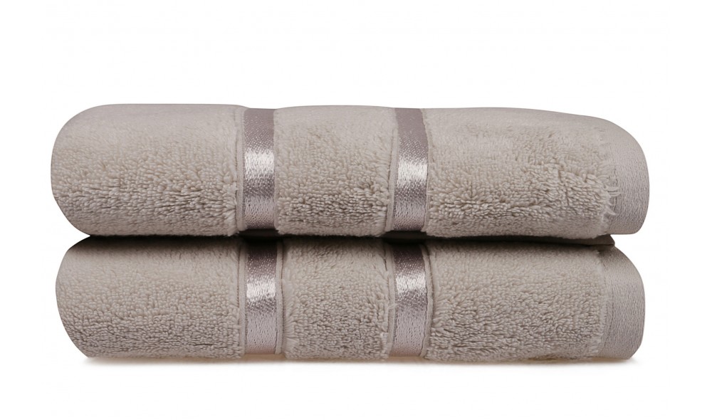 Set prosop de maini (2 piese), Dolce - Light Brown