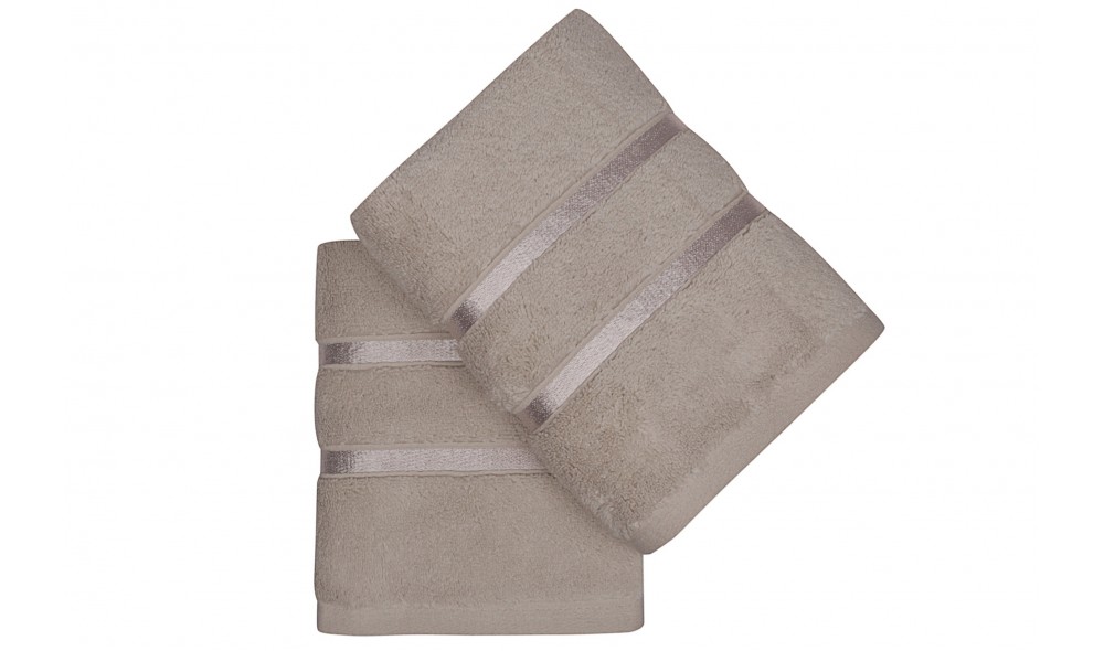 Set prosop de maini (2 piese), Dolce - Light Brown