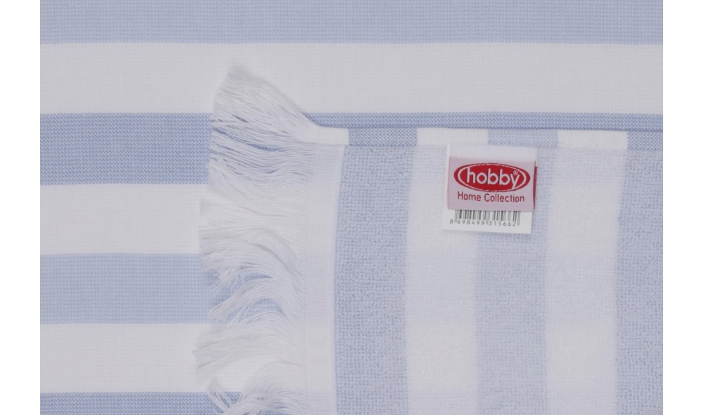 Set prosop de maini (2 piese), Stripe - Blue