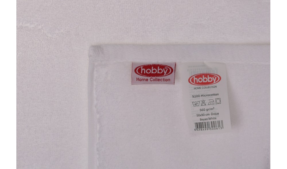 Set prosop de maini (3 piese), Dolce - White, Light Blue, Light Brown