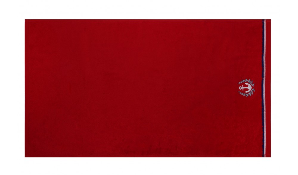 Set prosop de maini (4 piese), Maritim - Red, Grey, Turquoise, Royal