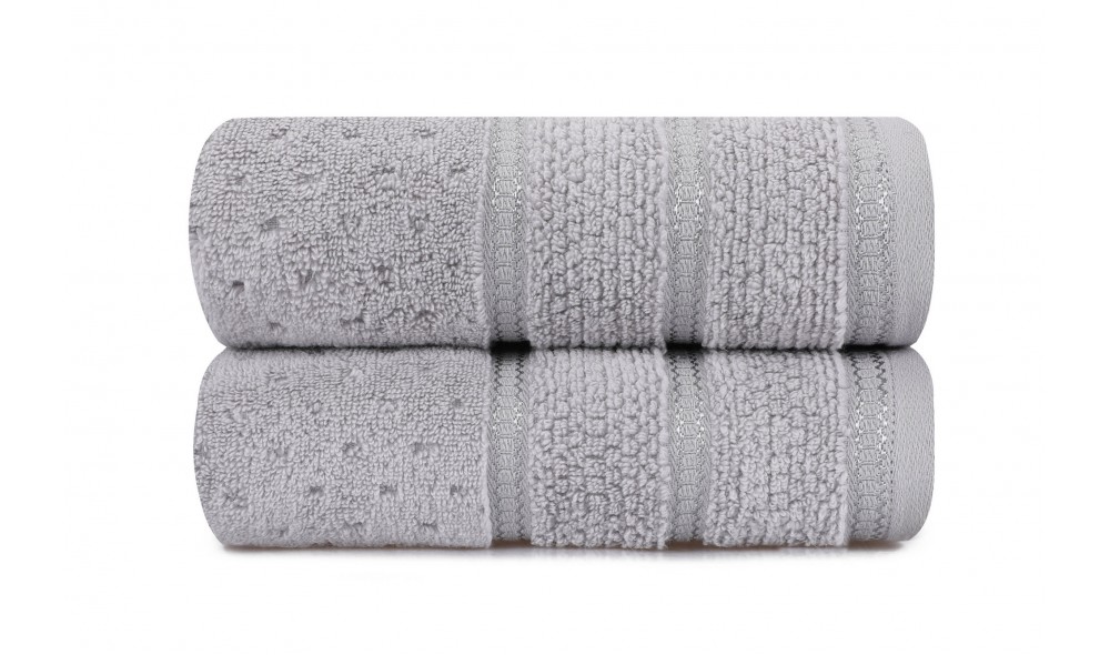 Set prosop de maini (2 piese), Arella - Grey
