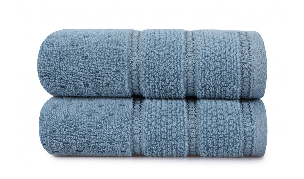 Set prosop de maini (2 piese), Arella - Petrol Blue