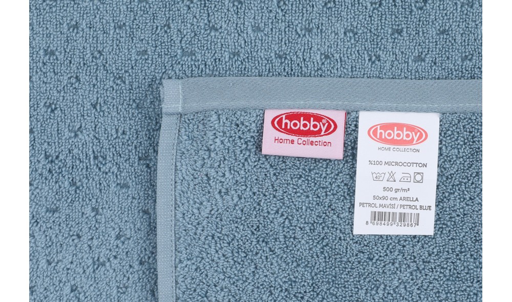 Set prosop de maini (2 piese), Arella - Petrol Blue