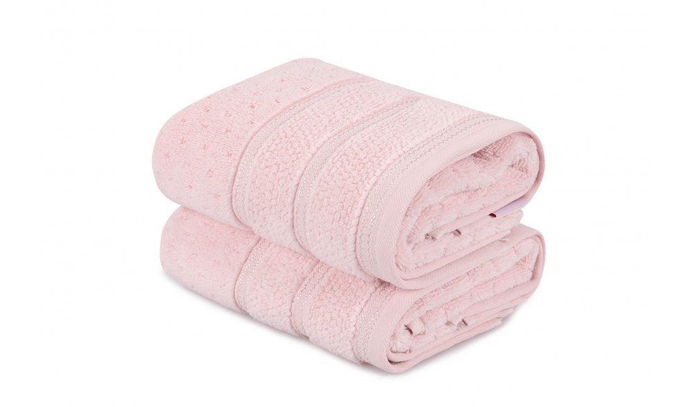 Set prosop de maini (2 piese), Arella - Powder