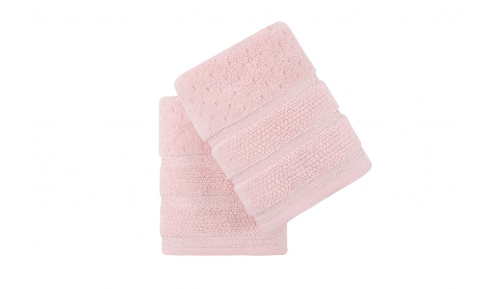 Set prosop de maini (2 piese), Arella - Powder