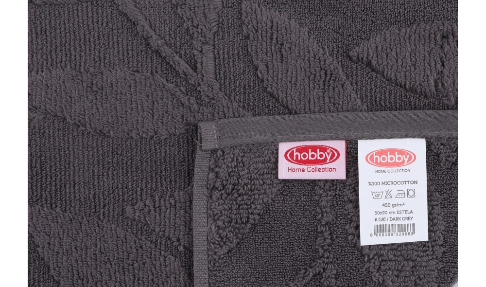 Set prosop de maini (2 piese), Estela - Dark Grey