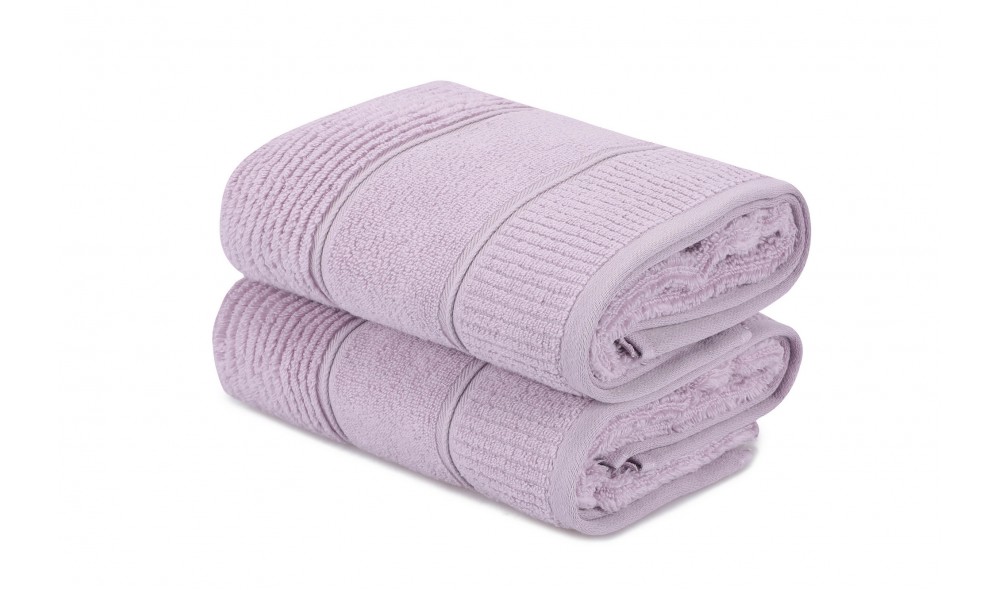 Set prosop de maini (2 piese), Daniela - Lilac
