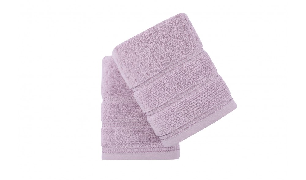 Set prosop de maini (2 piese), Arella - Lilac