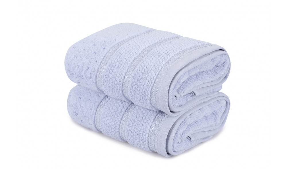 Set prosop de maini (2 piese), Arella - Light Blue