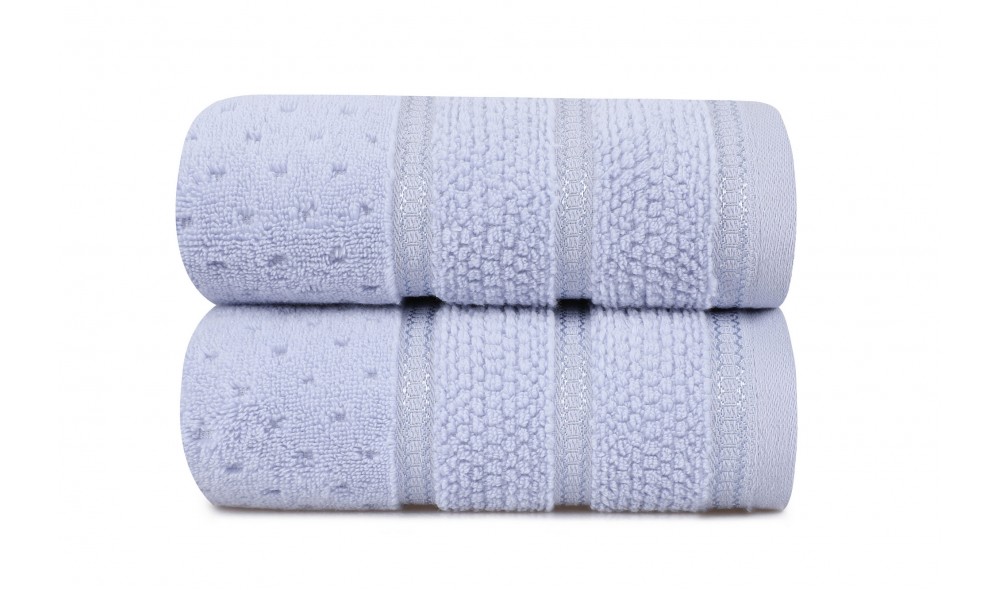 Set prosop de maini (2 piese), Arella - Light Blue