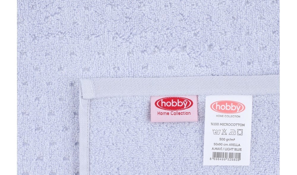 Set prosop de maini (2 piese), Arella - Light Blue