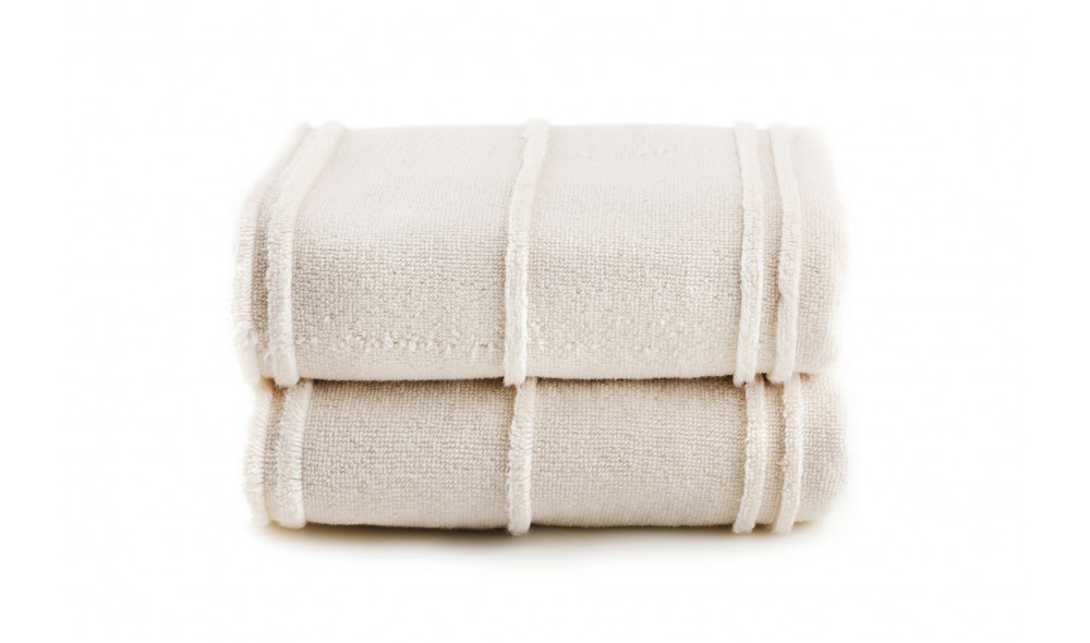 Set prosop de baie (2 piese), Arden - Cappuccino