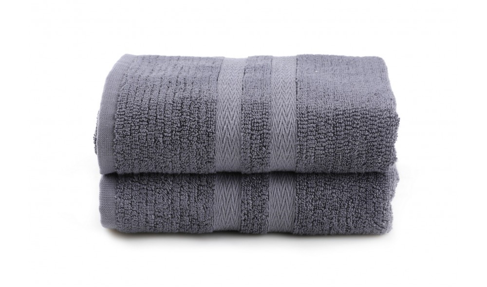 Set prosop de baie (2 piese), Ayliz - Fume