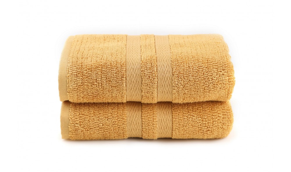 Set prosop de baie (2 piese), Ayliz - Mustard