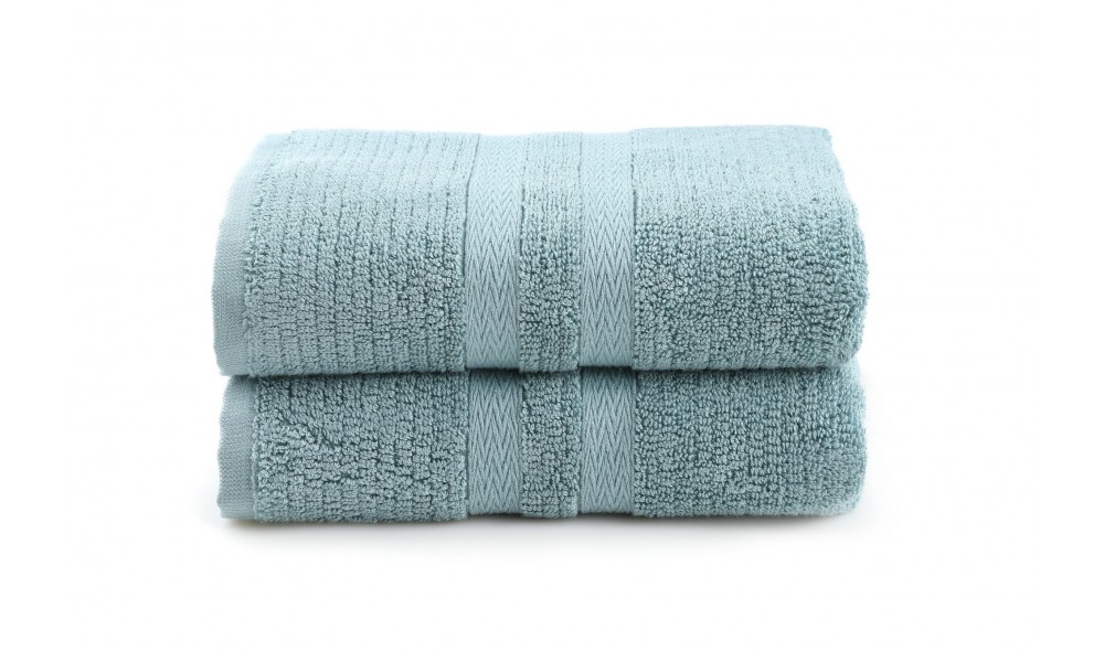 Set prosop de maini (2 piese), Ayliz - Water Green