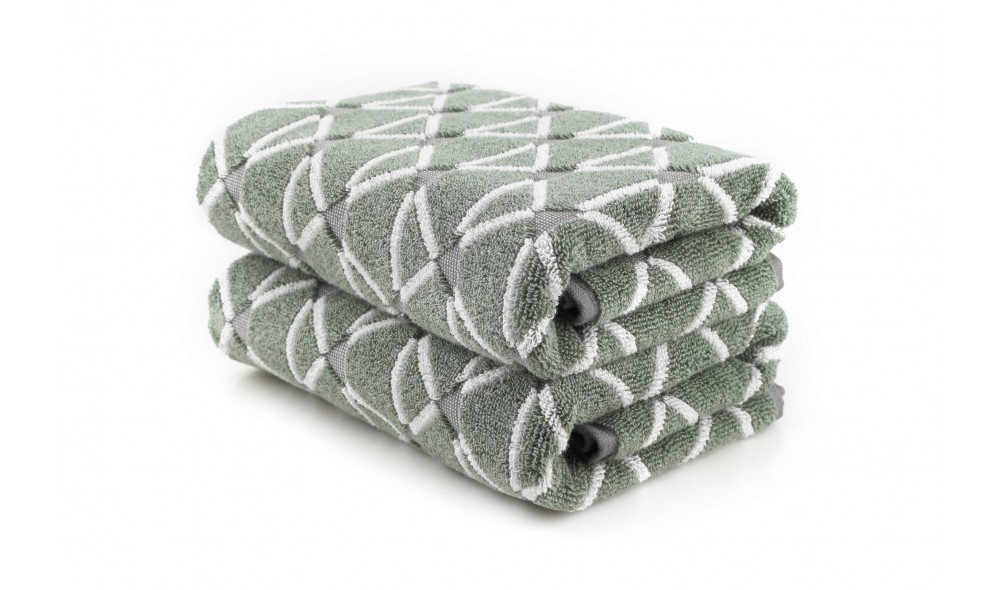 Set prosop de maini (2 piese), Delta - Green