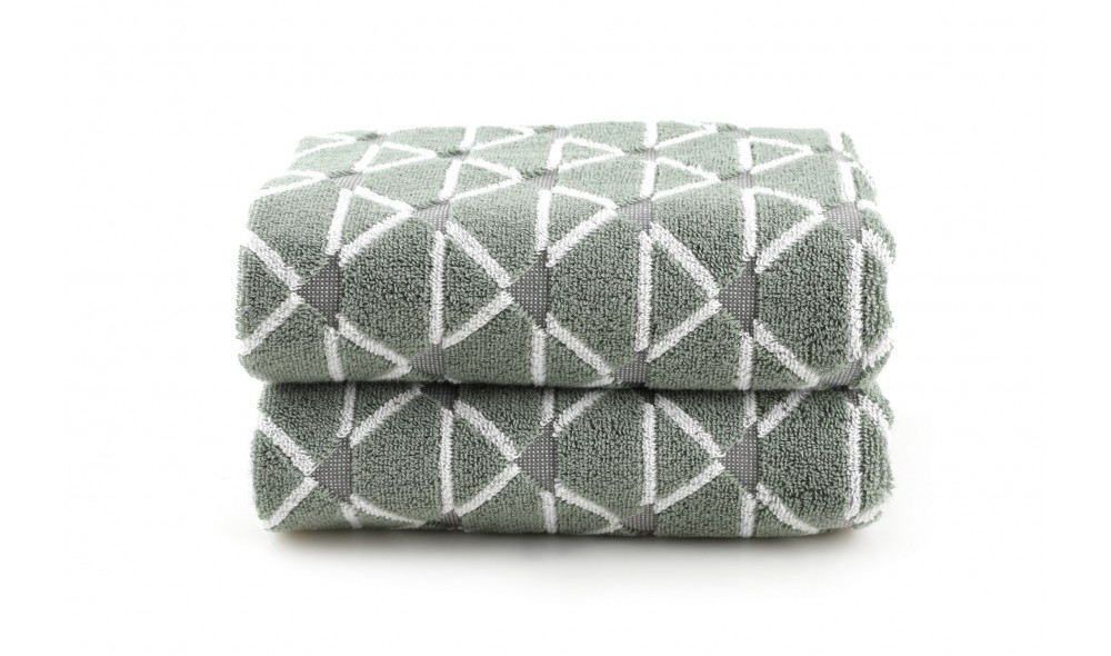 Set prosop de maini (2 piese), Delta - Green