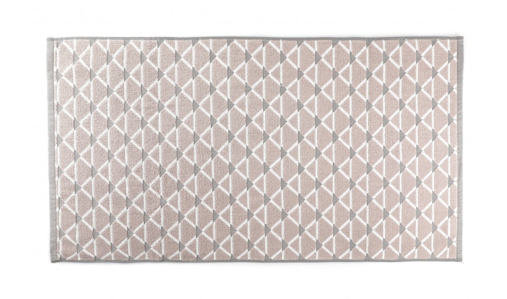 Set prosop de baie (2 piese), Delta - Light Brown