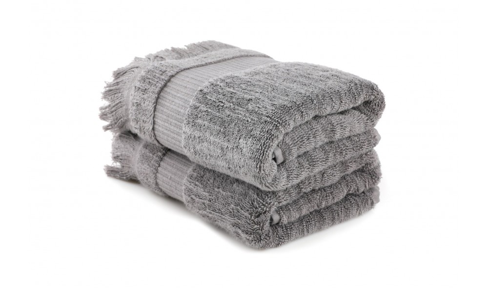 Set prosop de maini (2 piese), Zeus - Dark Grey