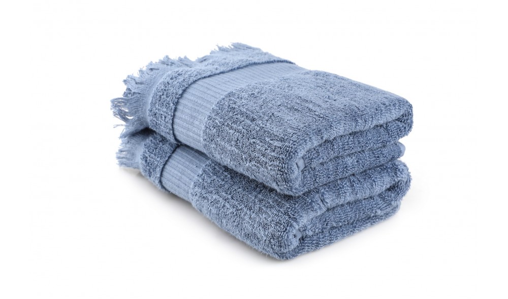 Set prosop de baie (2 piese), Zeus - Blue