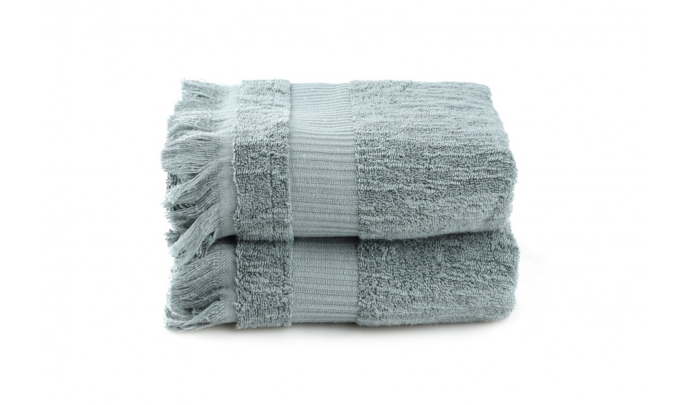 Set prosop de baie (2 piese), Zeus - Green