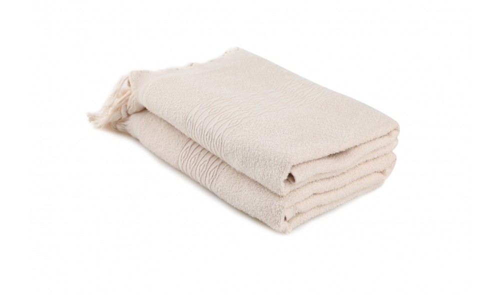 Set prosop de baie (2 piese), Terma - Sand