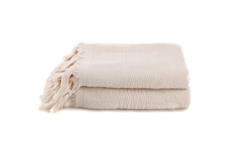 Set prosop de baie (2 piese), Terma - Sand