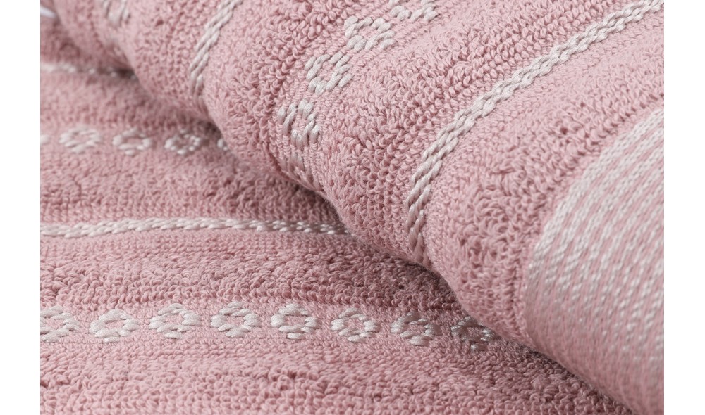 Set prosop de maini (2 piese), Bombeli - Dusty Rose