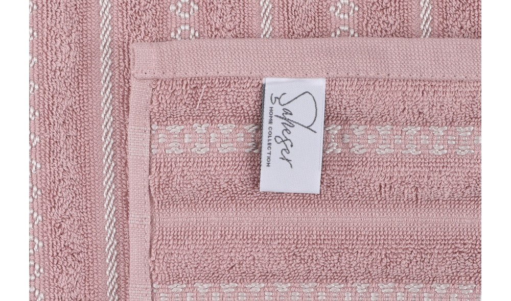 Set prosop de maini (2 piese), Bombeli - Dusty Rose